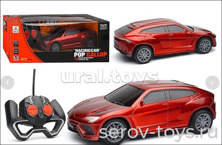 Машина р/у  988-7A Яркий металлик на бат в кор