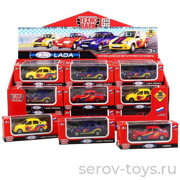 Модель Технопарк SB-16-79-CDU-1 LADA в ассорт 7,5см в кор.
