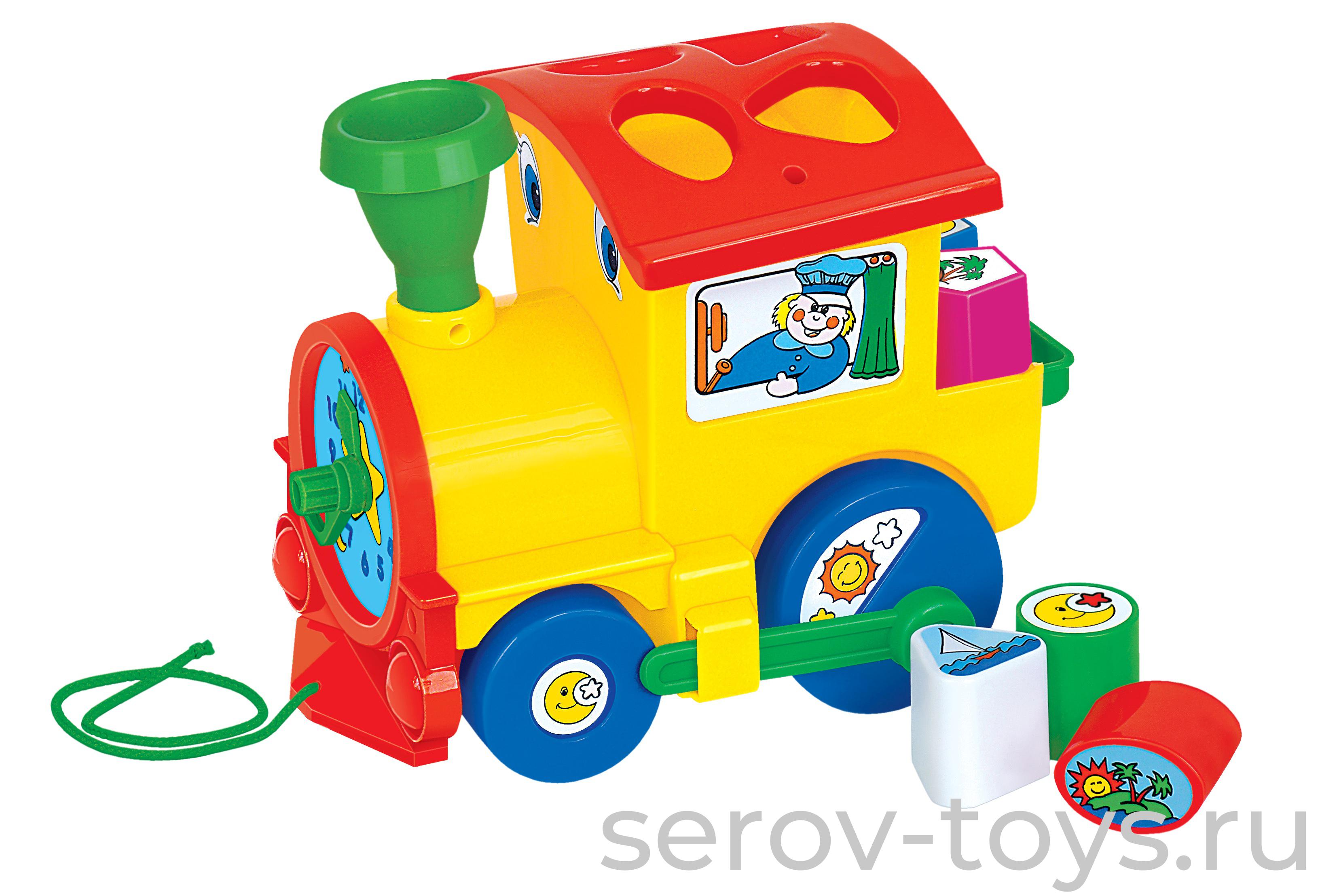 Логика занимательный паровоз 6189 в сеточке ПОЛЕСЬЕ