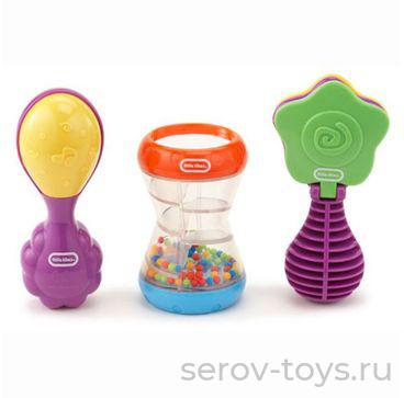 Игрушка-погремушка 634987 Музыкальные инструменты в асс-те, 16 шт. в дисплее