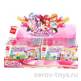 Конструктор Qman 2008-2011 Розовый мир 90-107дет