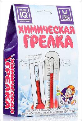 Набор для экспериментов 304 Химическая грелка Master IQ²