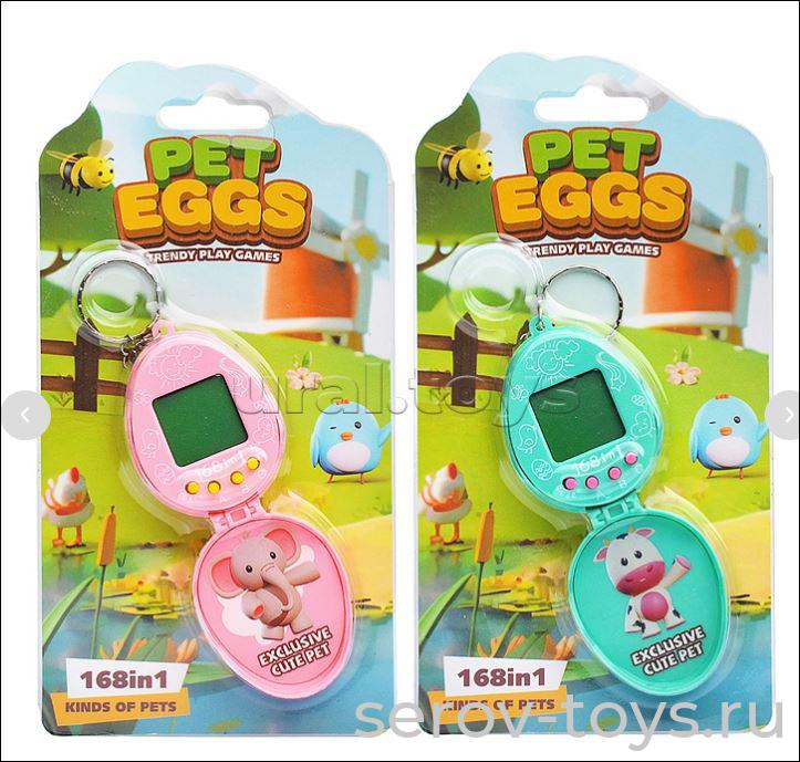 Игра электронная Pet egg-2 LZ8833 на листе (тамогочи)