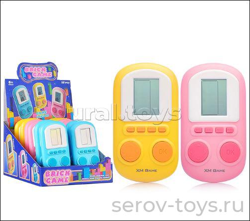 Игра электронная XM0107D Быстрый ход в коробке (тетрис)***