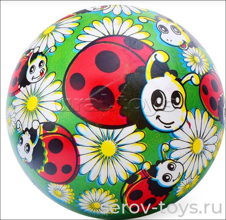 Мяч 22см Божьи коровки 00-2096