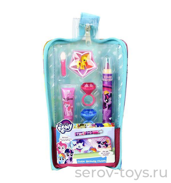 ПРОСРОЧЕНО БЕСПЛАТНО от 3000/790 MLP 9711151 Набор детской декоративной косметики в пенале (УЦЕНКА 50% Срок истек)