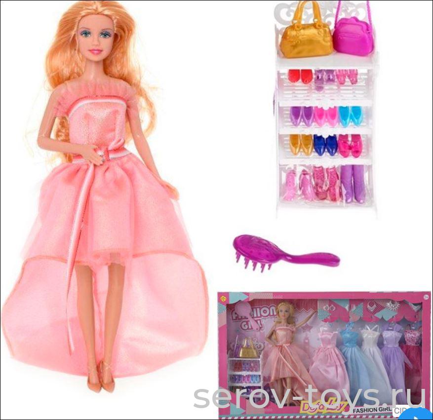 Кукла Люси 8446 Принцесса + 5 платьев в кор