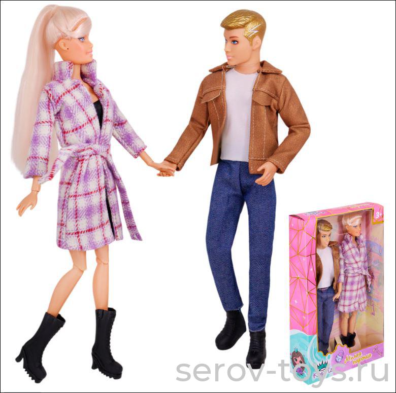 Набор кукол MK661 Молодая пара Осень FCJ1226583 в кор Miss Kapriz
