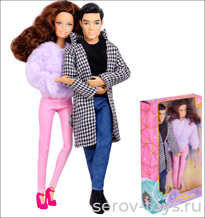 Набор кукол MK662 Молодая пара FCJ1226584 в кор Miss Kapriz