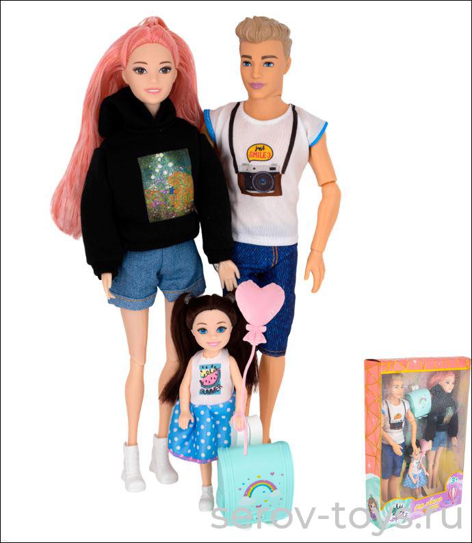 Набор кукол YS8866-1 Моя любимая семья Лето FCJ0943398 в кор Miss Kapriz