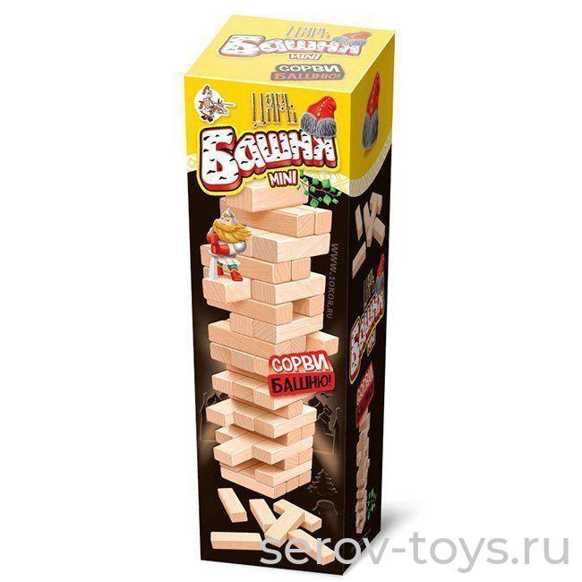 Царь Башня падающая 01506ДК Дерево Дженга