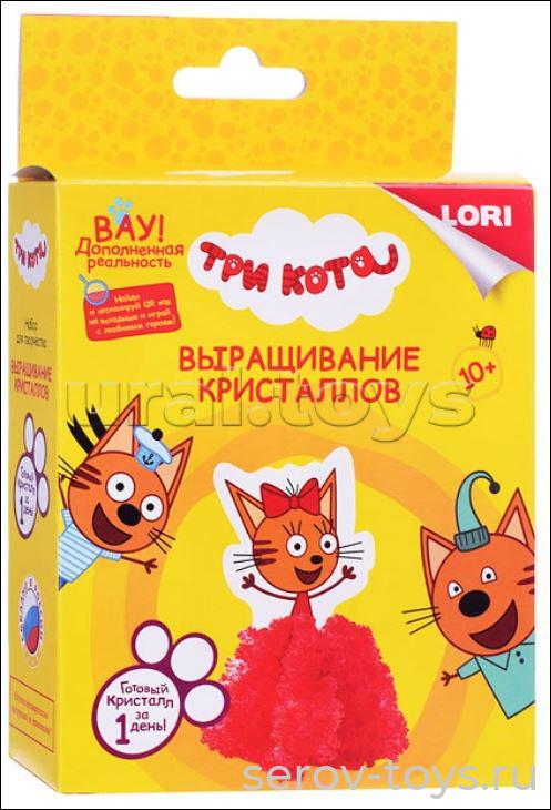 Набор ДТ Выращивание кристаллов Три кота Кфк-001 Карамелька в кор Lori