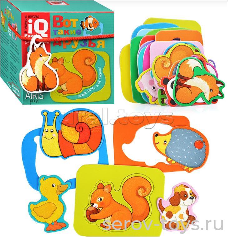 Пазл Для самых маленьких 29424 Вот такие друзья Айрис-пресс