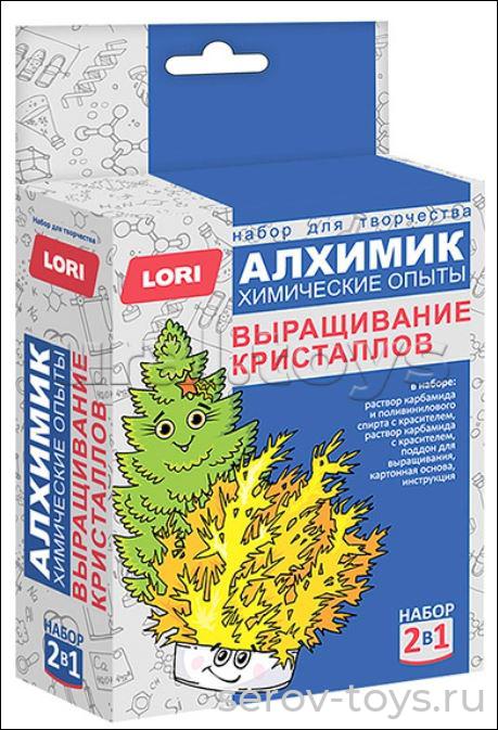 Набор ДТ Выращивание кристаллов 2 в 1 Оп-079 в кор Lori