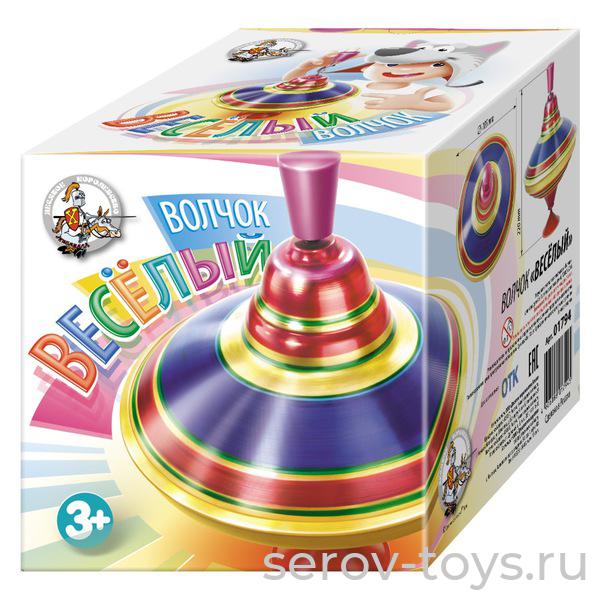 Юла-Волчок Веселый 01794ДК