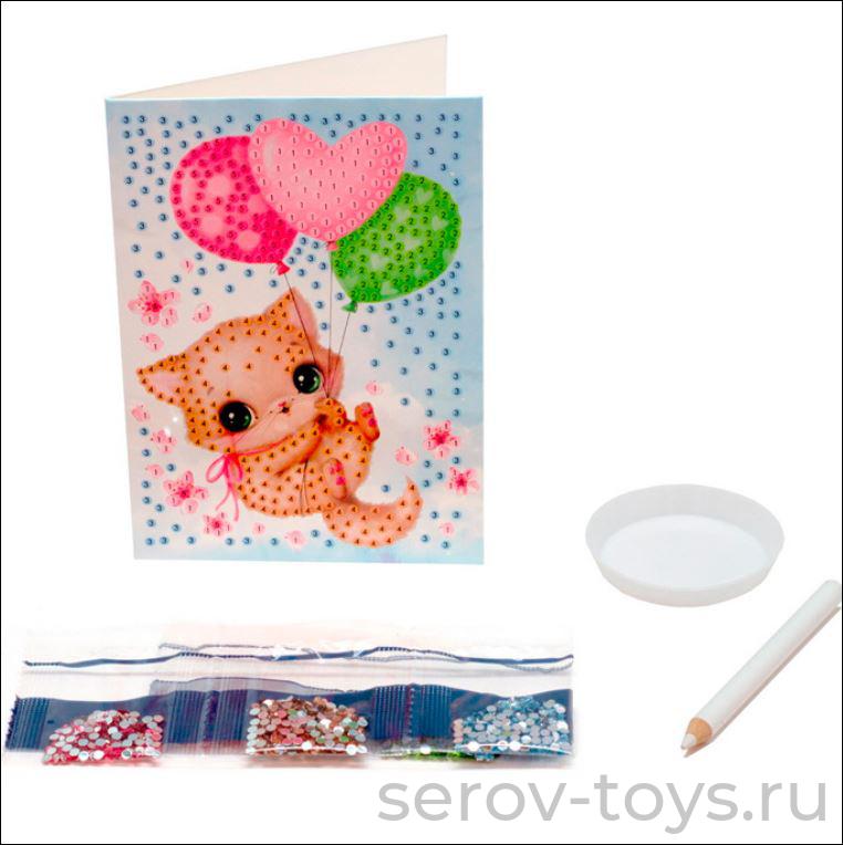 Набор ДТ Алмазная мозаика 07503 Открытка Легкое настроение! Origami