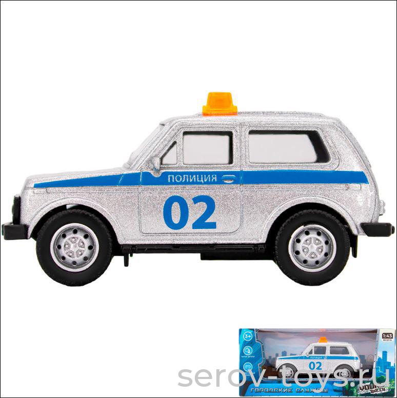Модель 1501A-253YS Полиция металл 1:43 в кор Young racer