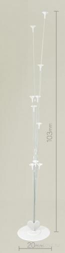 Стойка для шаров BT019 Фонтан 11 насадок высота 1м