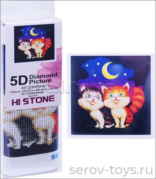 Набор ДТ Алмазная мозаика 00-3361 Котята 20*20см в кор