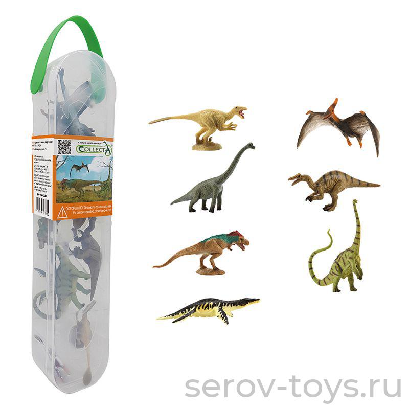 Набор динозавров 1134 мини в 7шт в упак Collecta