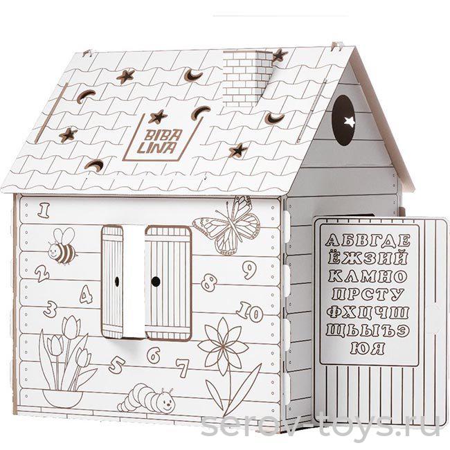 Набор ДТ Дом раскраска картон КДР03-001 Высота 110см БибаЛина