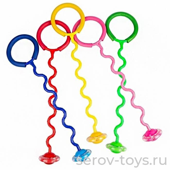 Нейроскакалка Змейка Диск PVC со светом 636252