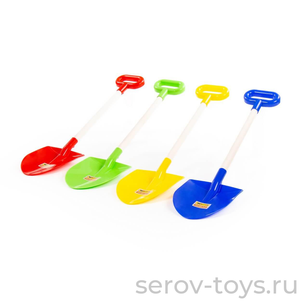 Лопата №37 деревянный черенок с ручкой длина - 60,5 см 51929 ПОЛЕСЬЕ