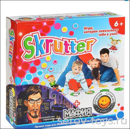 Игра Skrutter C-511-57238307 Тип 2 Мафия ( аналог Твистер) Эра