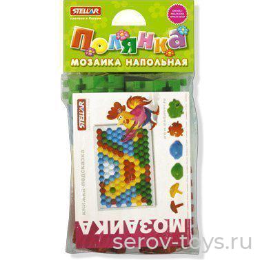 Мозаика 01056 26шт 60мм Полянка напольная в пак Стеллар