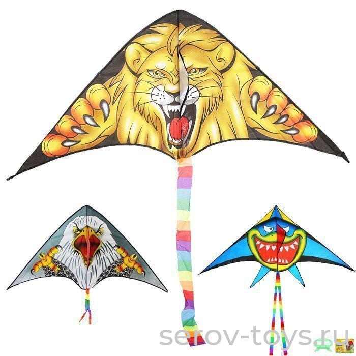 Воздушный змей 157х120см Микс 141-653 в пак