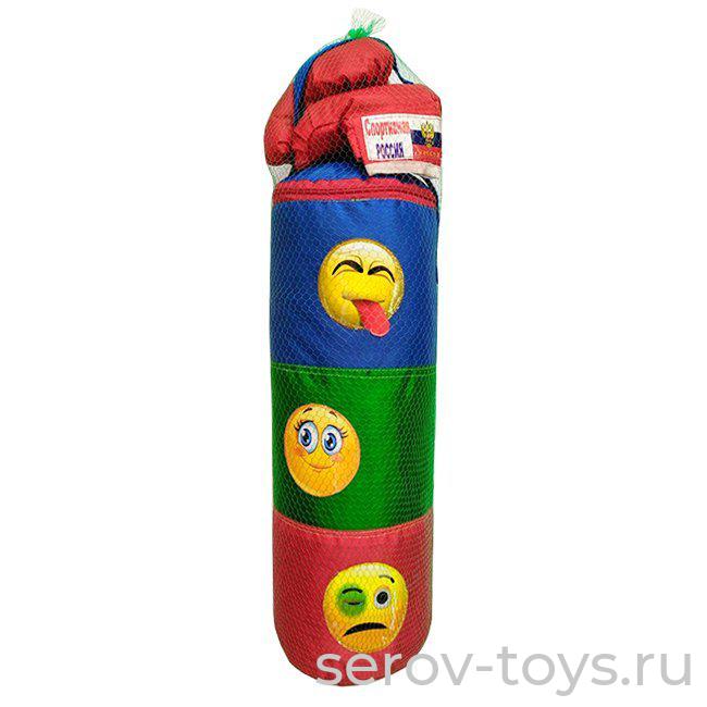 Бокс 8/2 Смайлики высота 45см 3008-2 в пак Игрушки.Спорт.Отдых