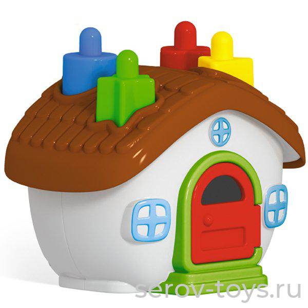 Логич.игрушка Теремок с зеркалом 01936 в сетке Стеллар