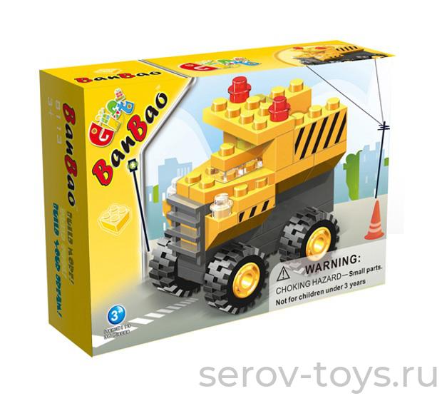 Конструктор БанБао 8113 Грузовик для стройки 36 деталей