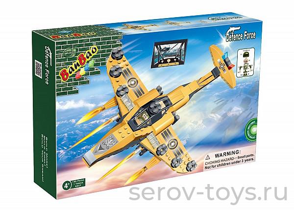 Конструктор БанБао 8237  Военный самолет, 150 деталей