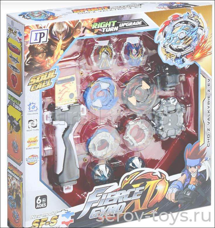 Волчок-бейблейд IP774 с пускателем и ареной на двоих игроков в кор