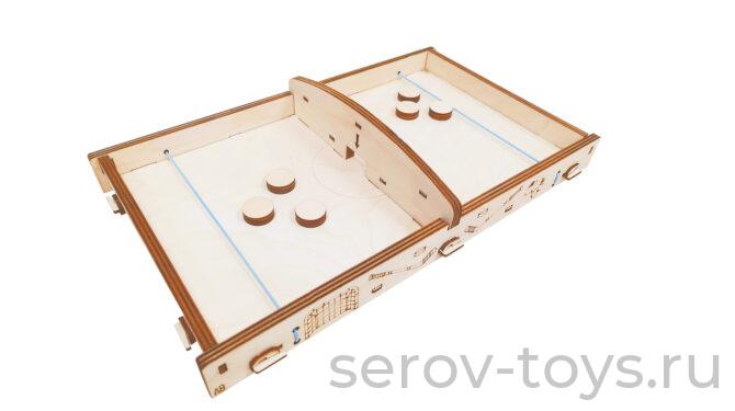 Настольный хоккей Е-02 Побеждайка дерев  Pollika