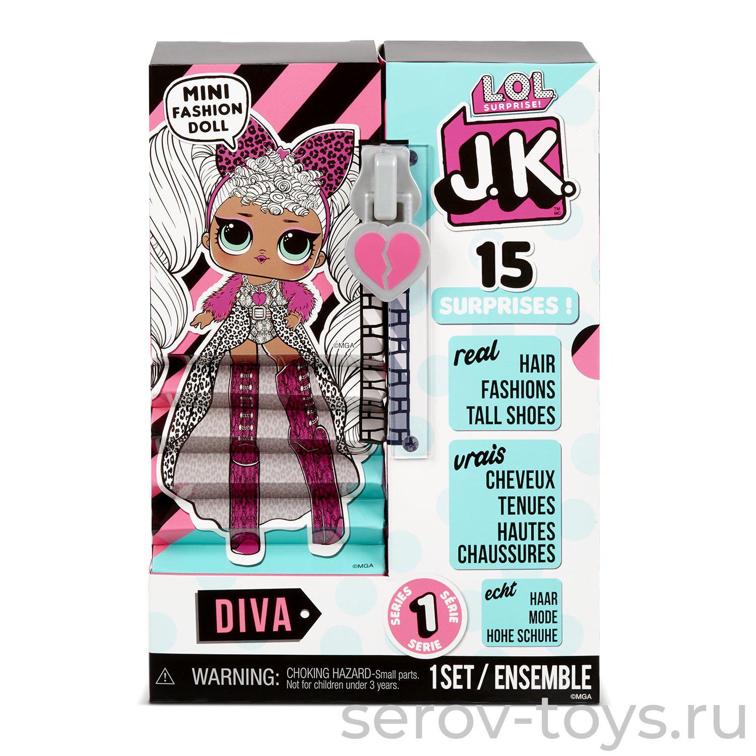 БЕЗ СКИДОК LOL 570752 Кукла J.K. Diva в кор