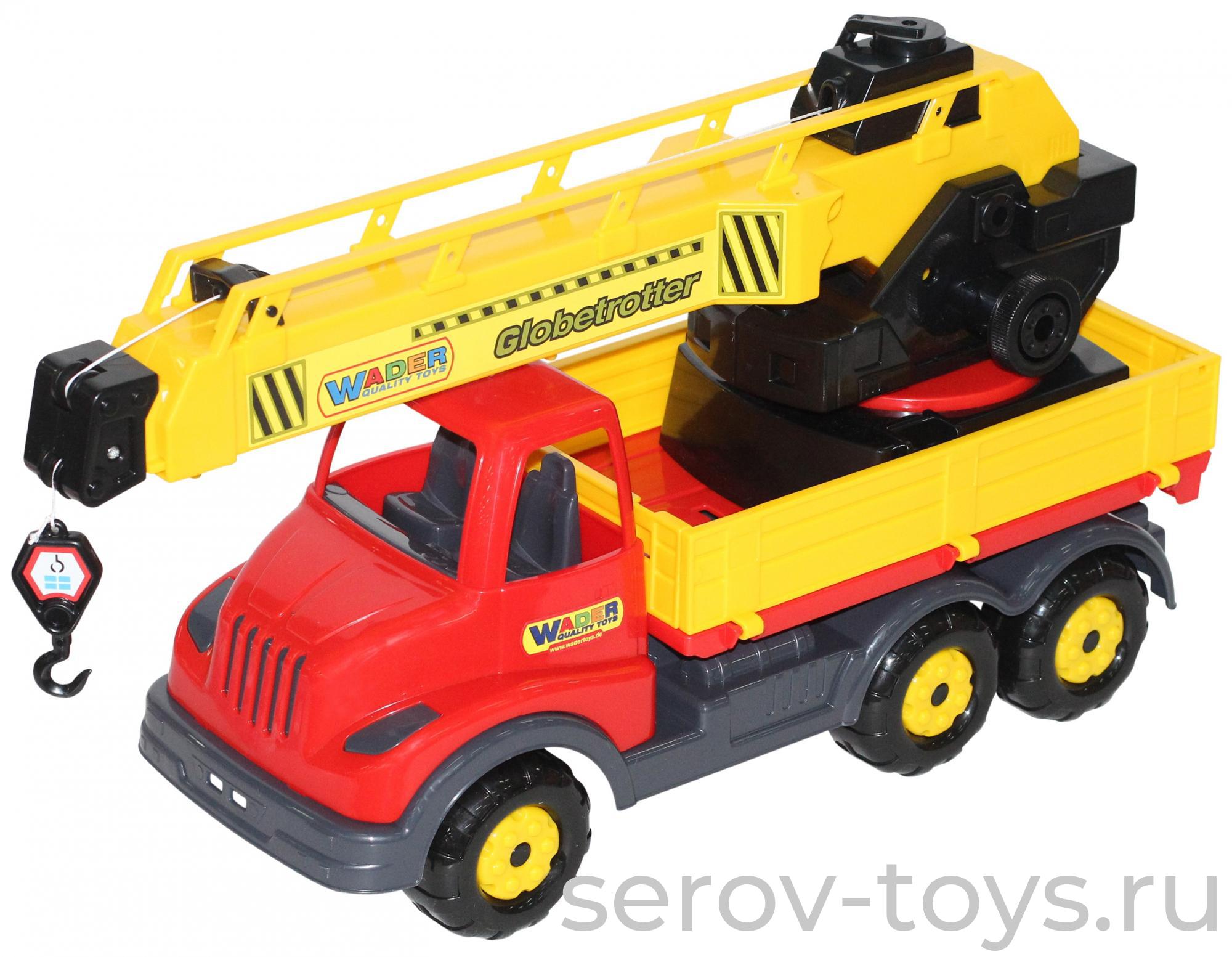 Автомобиль кран Муромец 56535 с поворотной платформой в сет ПОЛЕСЬЕ