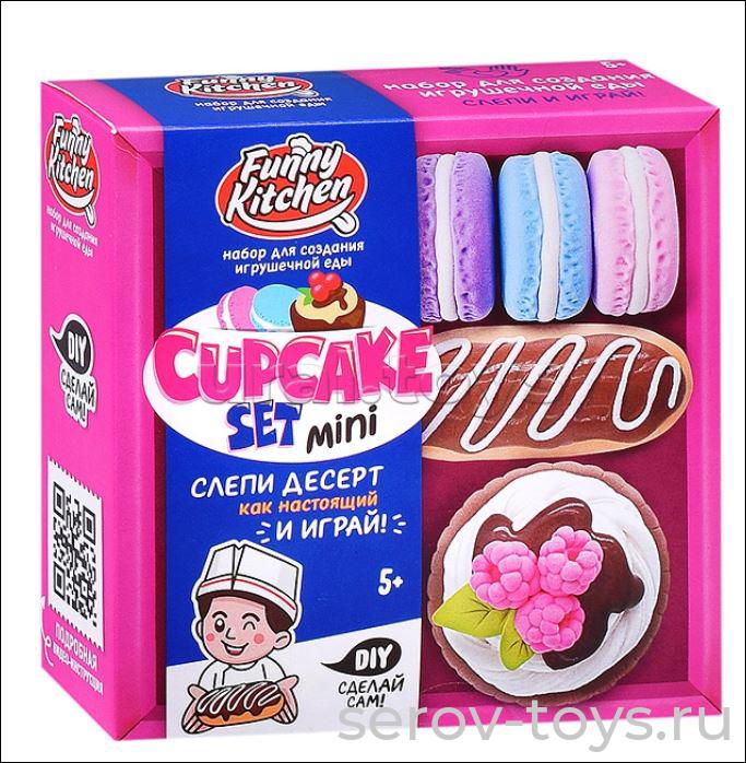 Набор ДТ Slime Лаборатория SS500-40245 Смешная кухня Кекс мини в кор