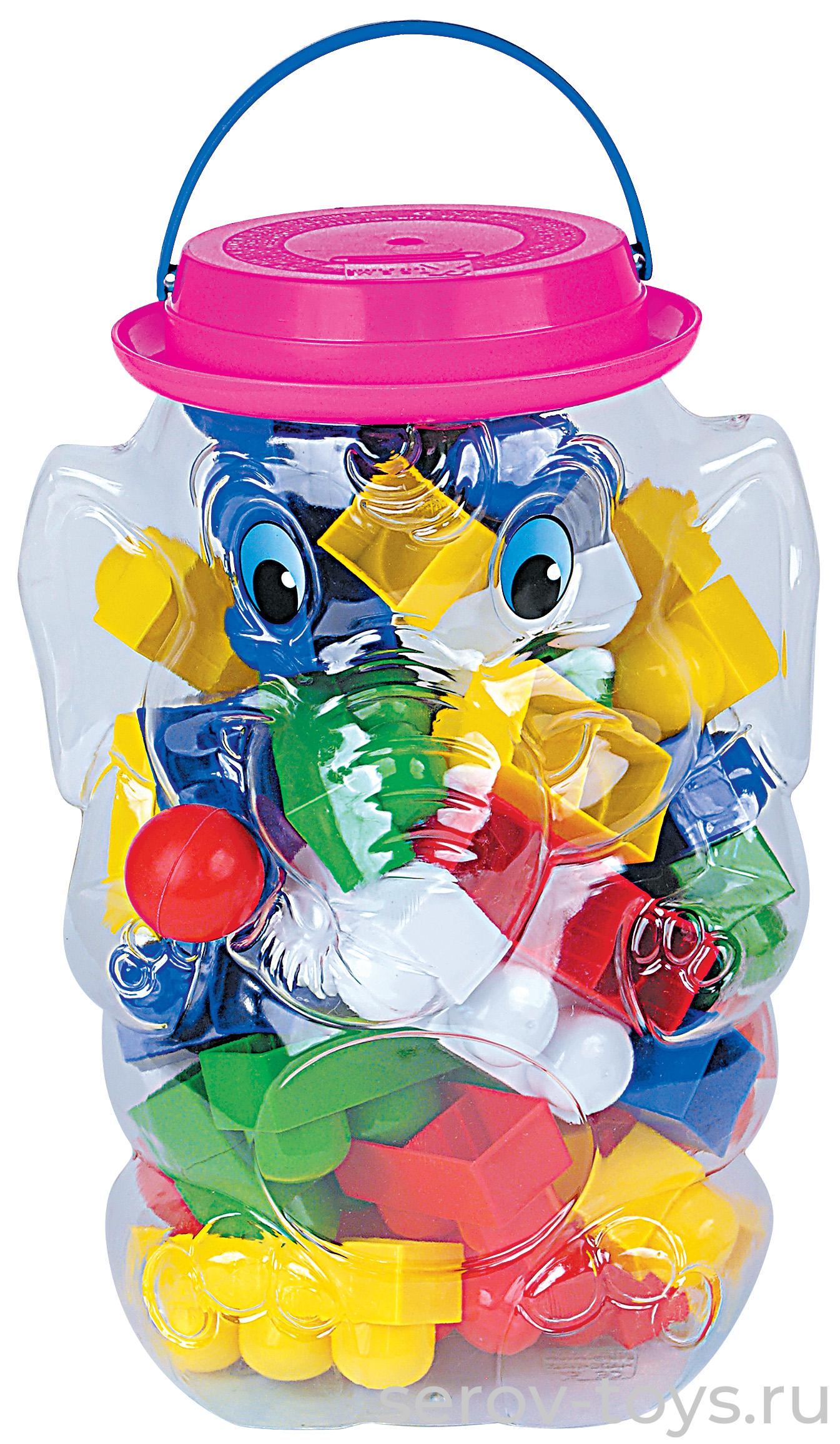 Конструктор Юниор 9890 54эл. Слон ПОЛЕСЬЕ