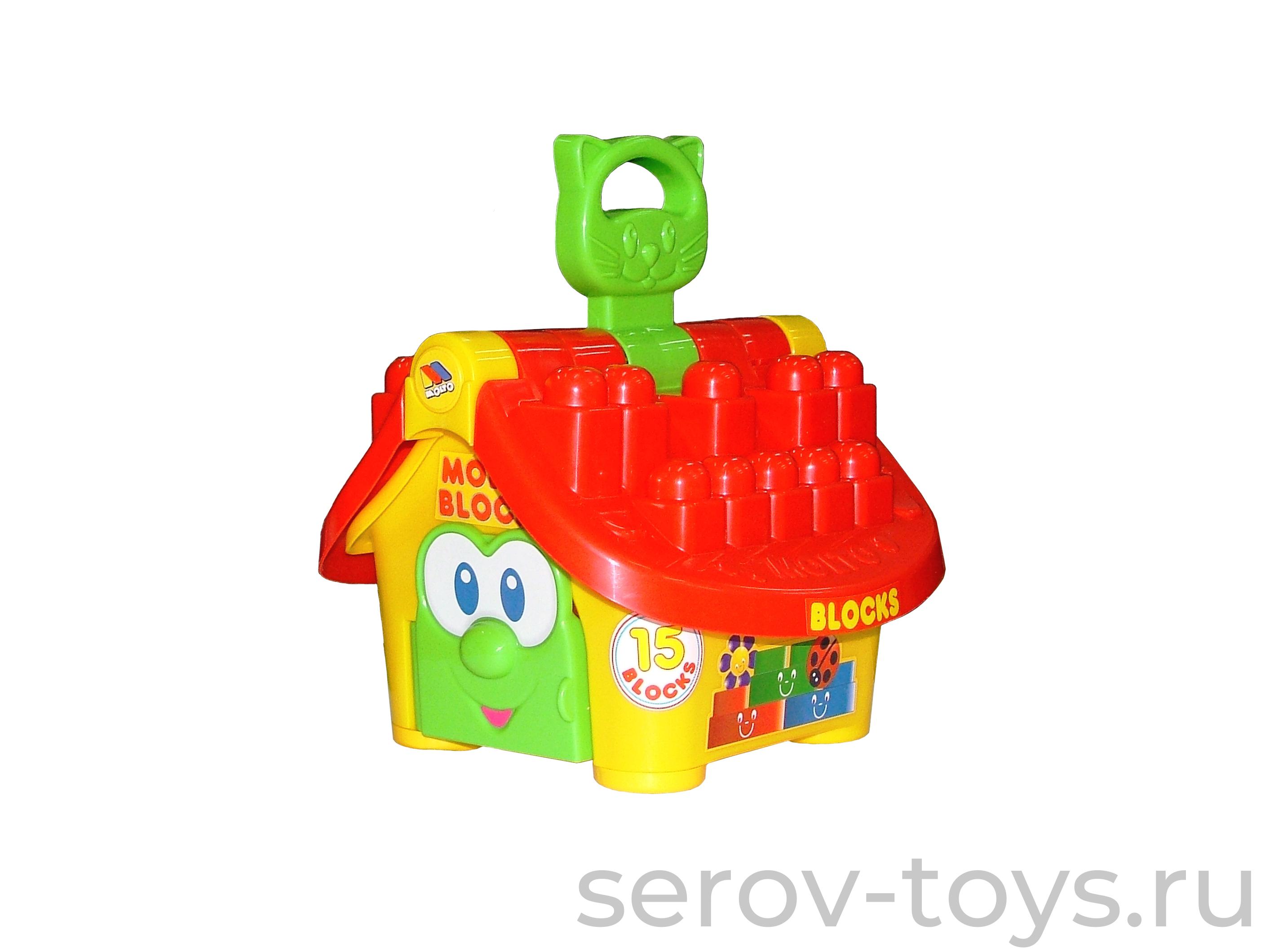 Логический домик Маленький строитель 9646 ПОЛЕСЬЕ