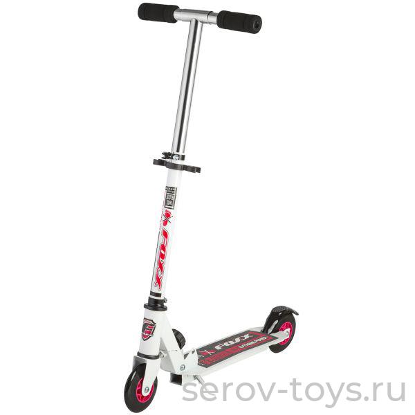 Самокат 2-х кол FOXX EXSTREME сталь бело-розовый АВЕС-7 100EP.FOXX.WPN7