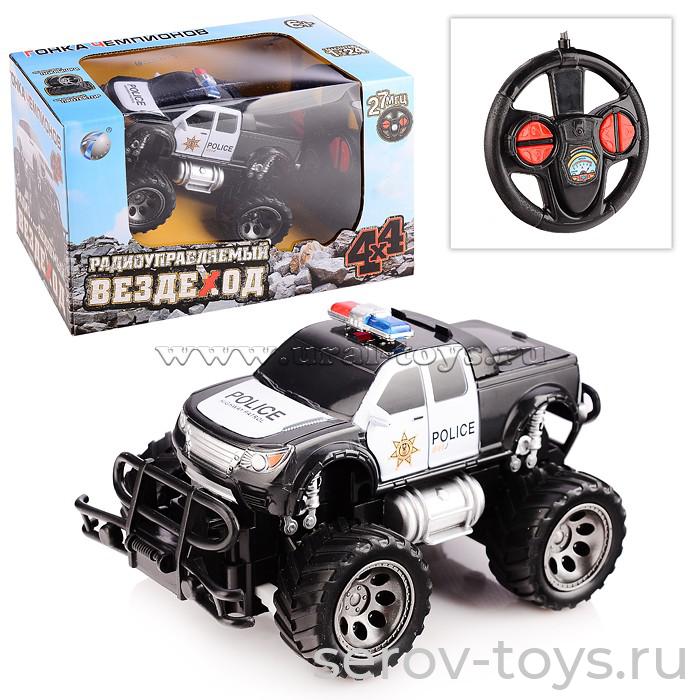 Машина р/у 1:24 Пикап 4*4 Полиция 6142H на аккум в корTongde