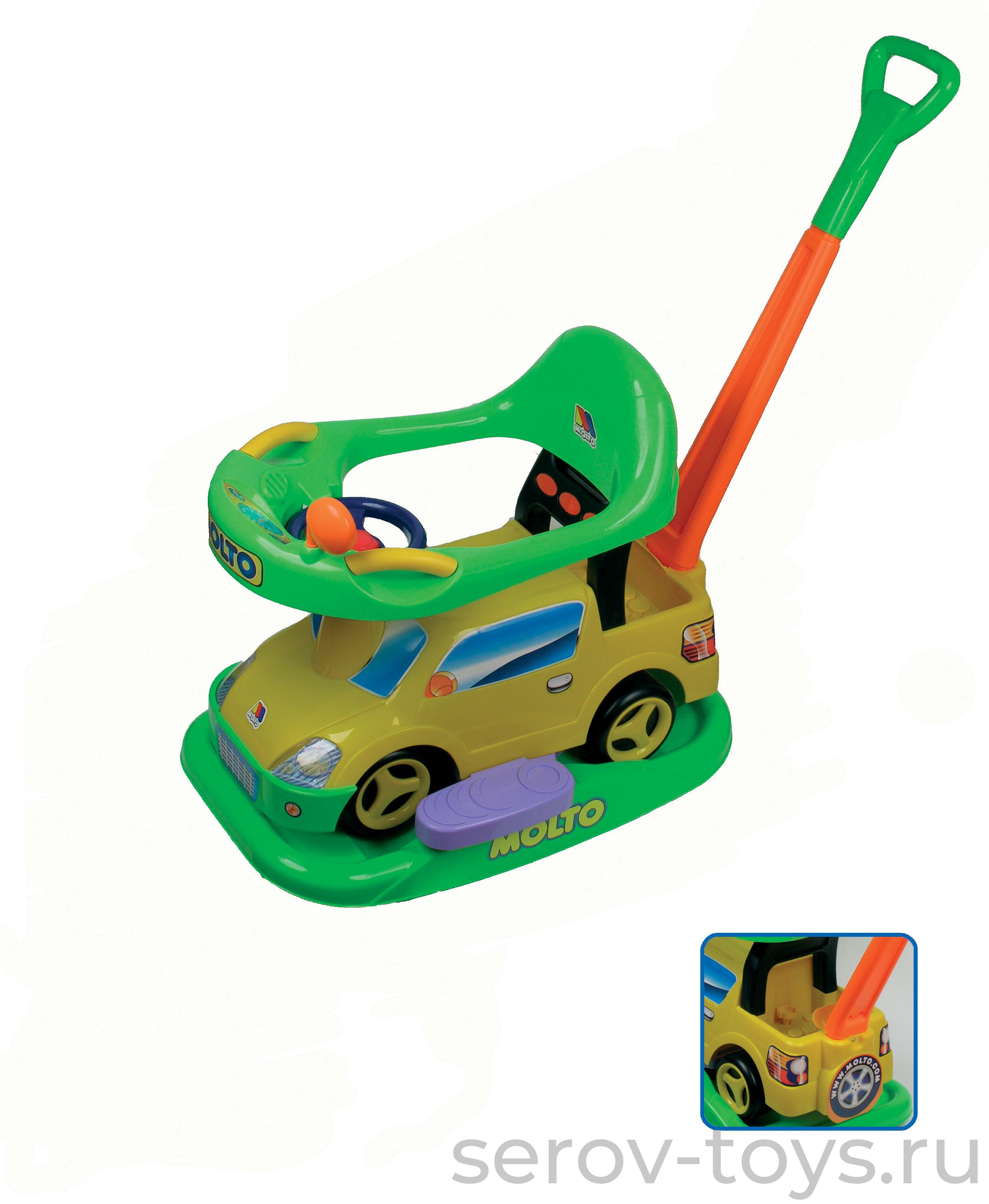 Автомобиль каталка Пикап многофункциональный 3569 ПОЛЕСЬЕ