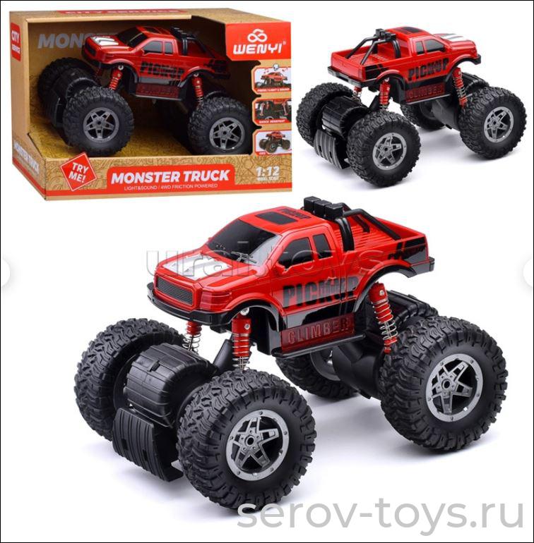 Внедорожник 1:12 WY661A Красный свет звук Wenyi