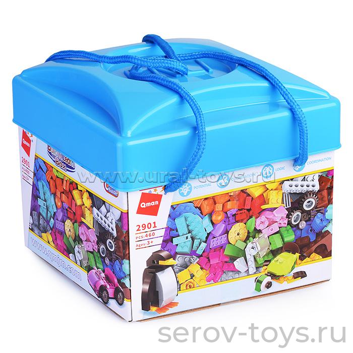 Конструктор Qman 2901 Кубобокс микс 460дет