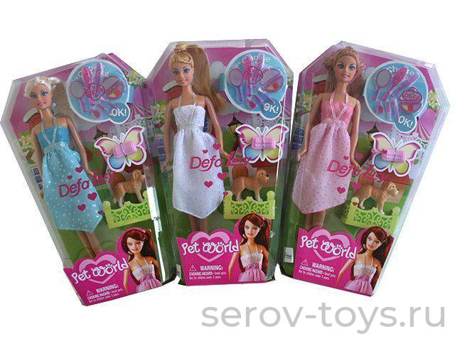 Кукла Люси 8073 с питомцем в кор