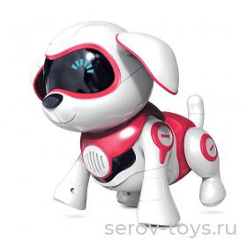 Веселый пес MAC0303-010 робот розовый на бат в кор Mioshi