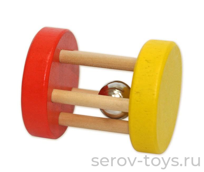 Погремушка катушка дер 1091