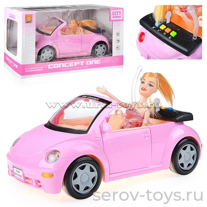 Машина инерц 1:14 WY580A для барби свет звук Wenyi